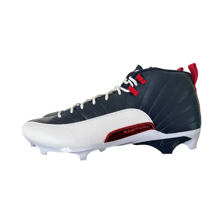 Air Jordan 12Alpha 3 PE Cleats “Howard University – Navy / White” (FJ6211-416)