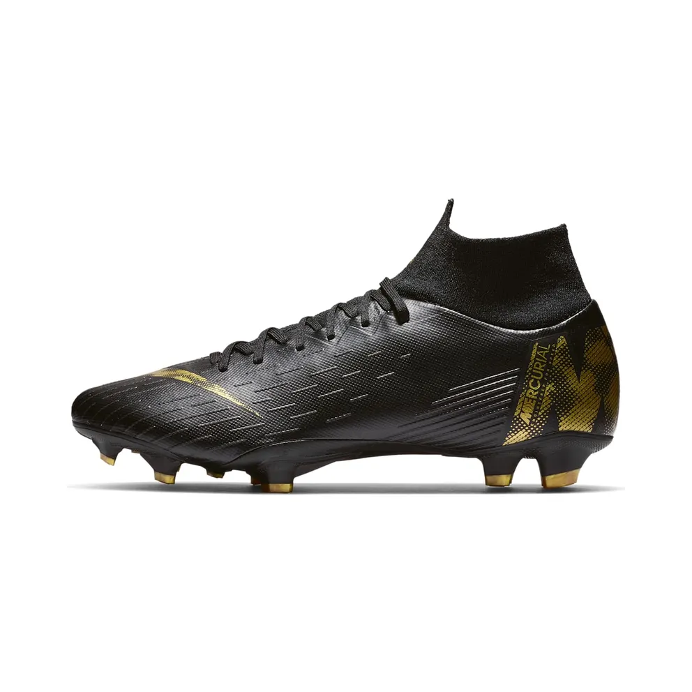 Nike SuperFly 6 Pro FG Black Metallic Gold (AH7368-077)