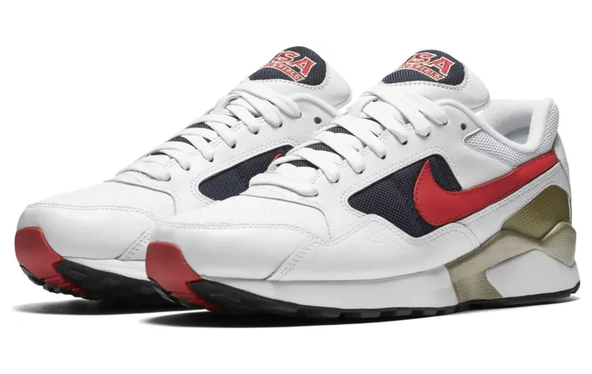 Nike Air Pegasus 92 ‘Olympic’ White/University Red-Midnight Navy (844964-100)