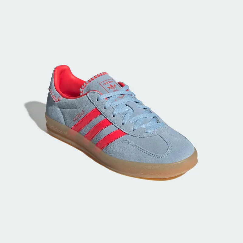 adidas Gazelle Indoor Lucid Red Clear Sky (JS1404)
