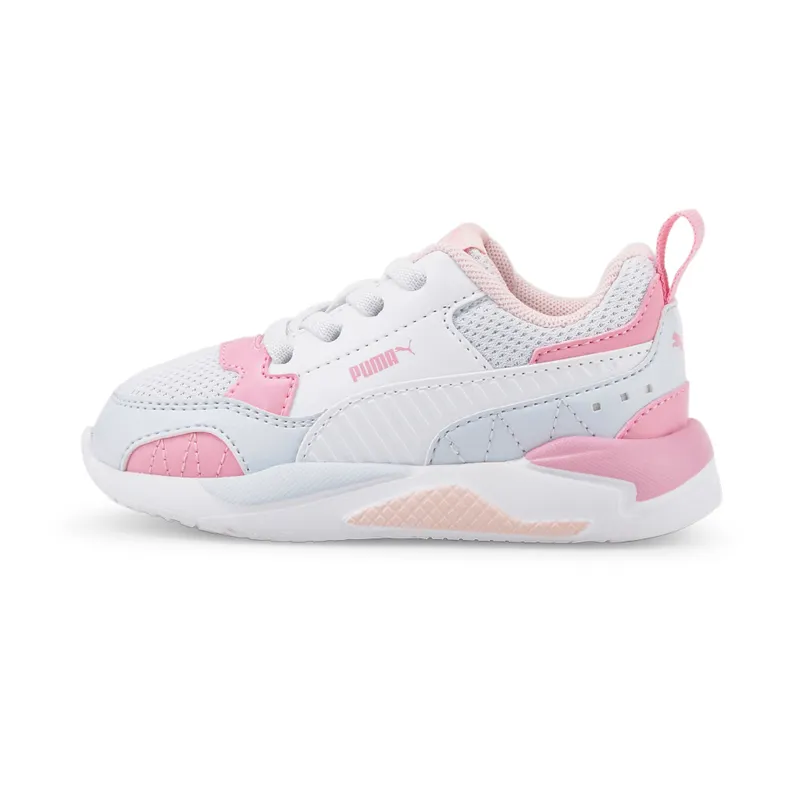 PUMA X-Ray 2 Square Babies’ Arctic Ice/White/Chalk Pink (374265-20)