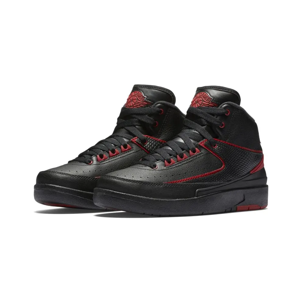 Jordan 2 Retro Alternate 87 (GS) Black/Varsity Red (834276-001)