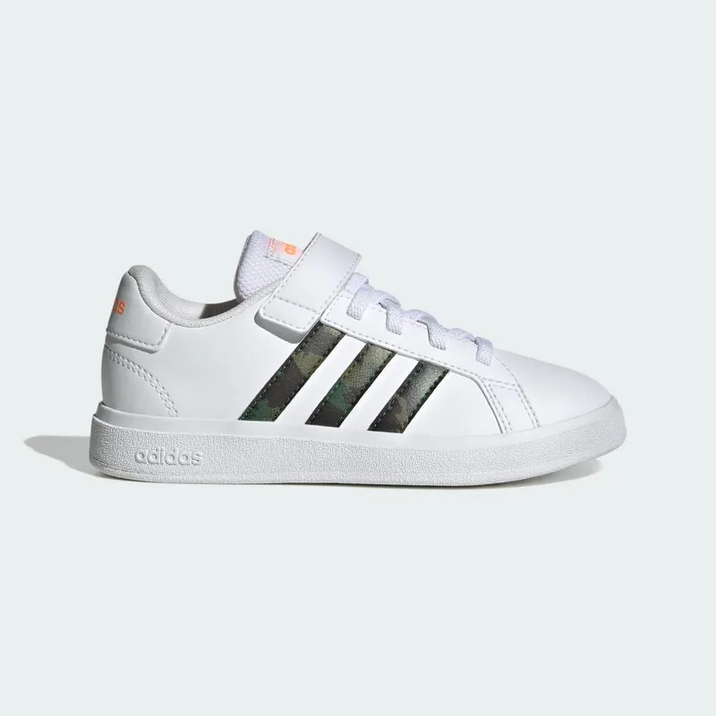 adidas Grand Court Lifestyle Court Cloud White / Cloud White / Screaming Orange (IF2885)