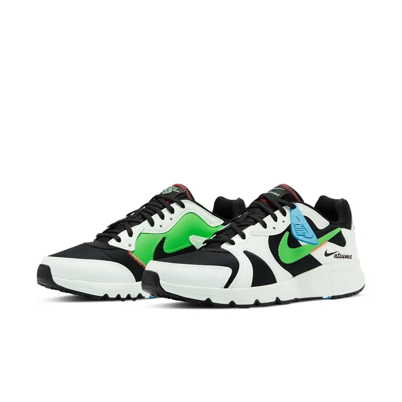 Nike Atsuma White Green Strike Black/Summit White/Flash Crimson (CD5461-009)