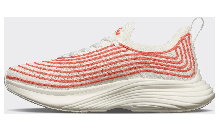 APL TechLoom Zipline “Ivory/Blood Orange” (Heren) (2)