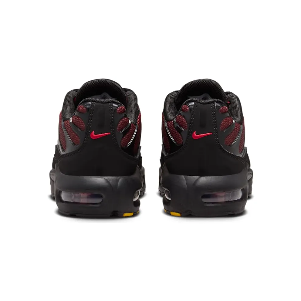 Nike Air Max Plus Premium “Tough Red / Black / Mystic Dates / Grey Fog” (FZ0023-606)