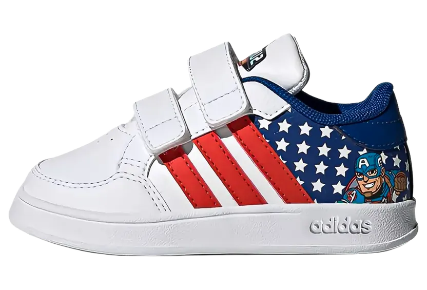 adidas Breaknet Cloud White / Bold Orange / Royal Blue (GZ7651)