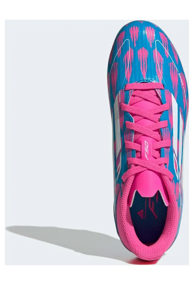 adidas F50 League Multi-Ground Solar Blue Cloud White Solar Pink (IF1365)