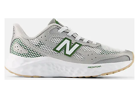 New Balance Arishi Bungee Lace Raincloud Dark Metallic Silver Alpine Green (PAARILA1)