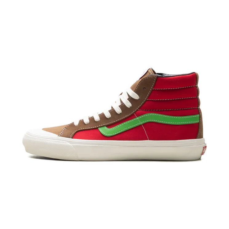 Vans V-OG STYLE 138 LX “Red / Brown / Green” (VN0A45KDTPF)
