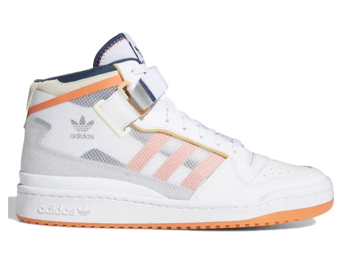 adidas Forum Mid TT White Acid Orange (FY4707)