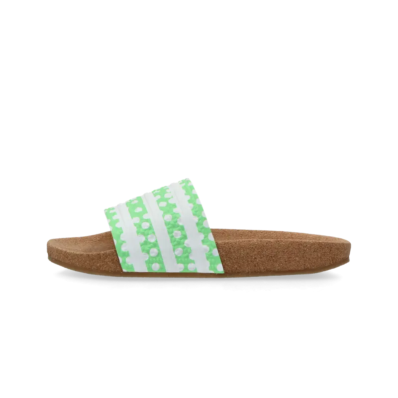 Adidas Adilette Slides Glory Mint / Cloud White / Gum (GX9484)