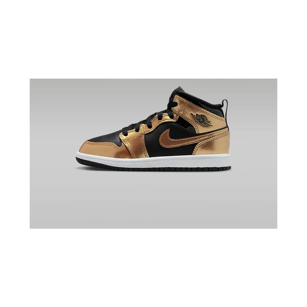 Jordan 1 Mid SE PS “Metallic Gold” (DR6968-071)