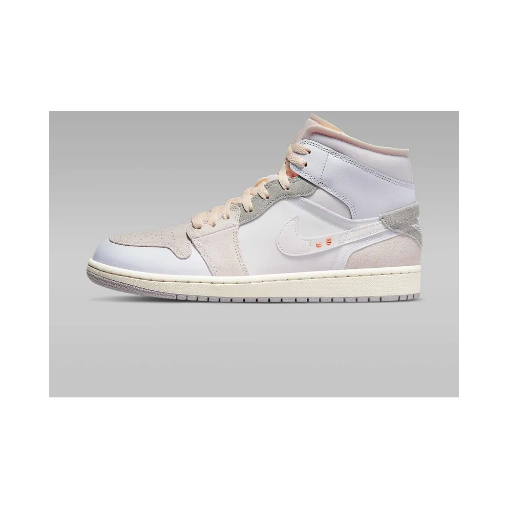 Jordan 1 Mid Inside Out White Grey (DM9652-100)