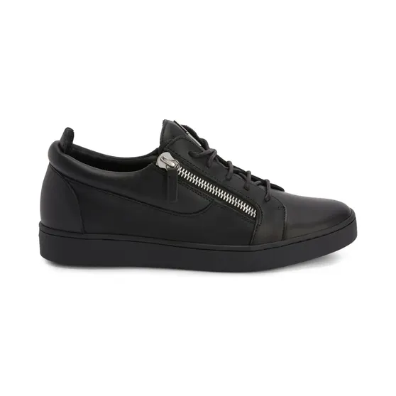 Giuseppe Zanotti Frankie mit doppeltem Reißverschluss “Black” (RU10071K36)