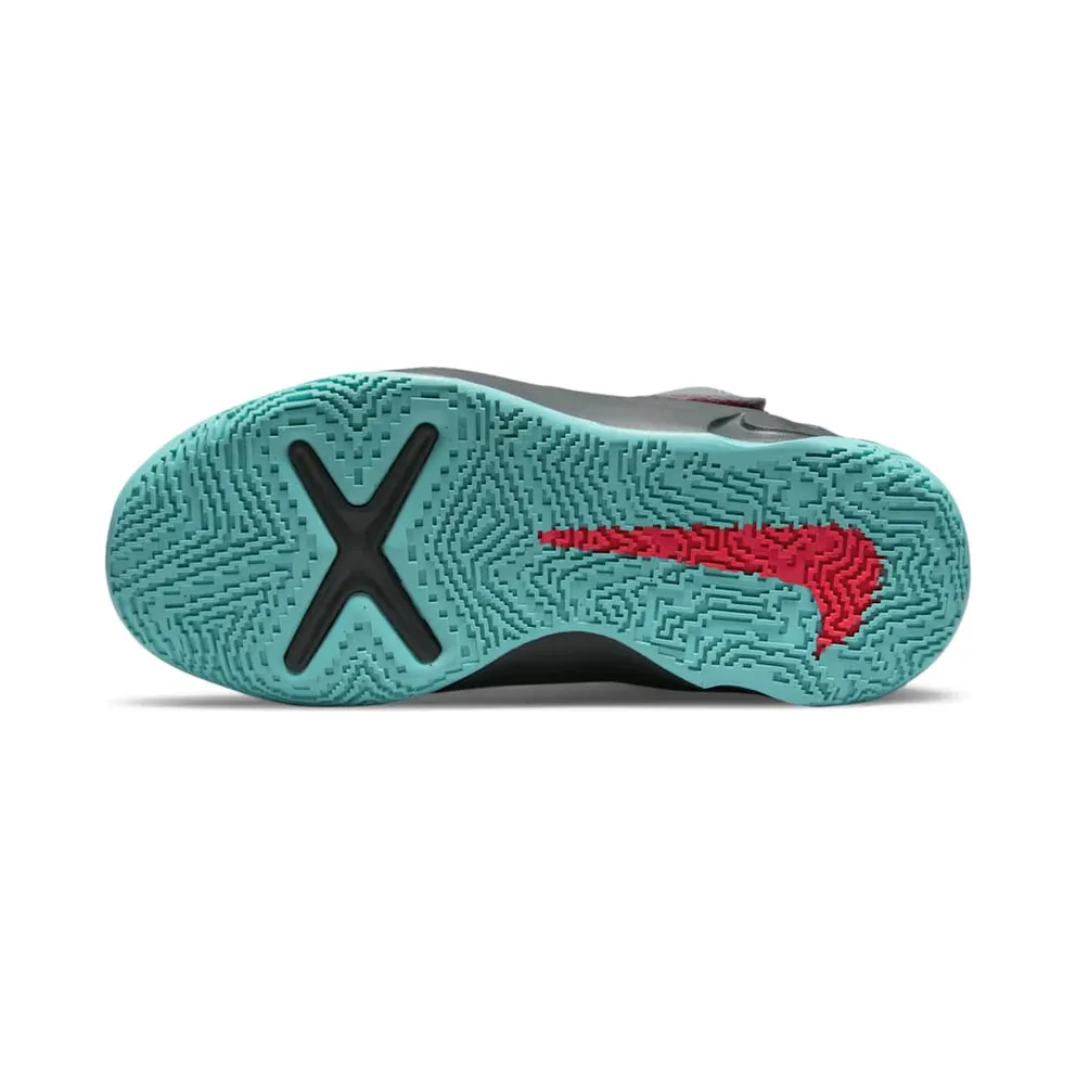 Nike Team Hustle D 10 Flyease Grey Teal Siren Red (DD7302-008)