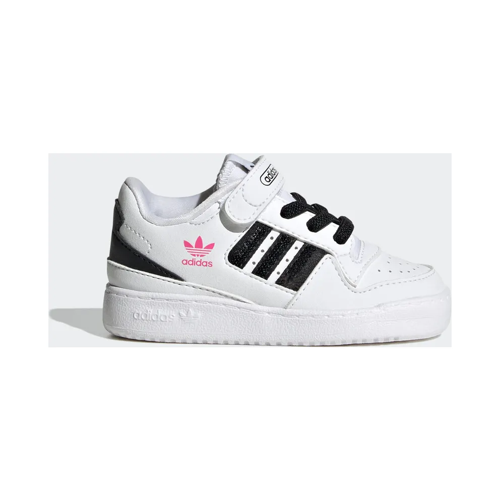 adidas Forum Low Schuh Cloud White / Core Black / Pulse Magenta (GY9106)