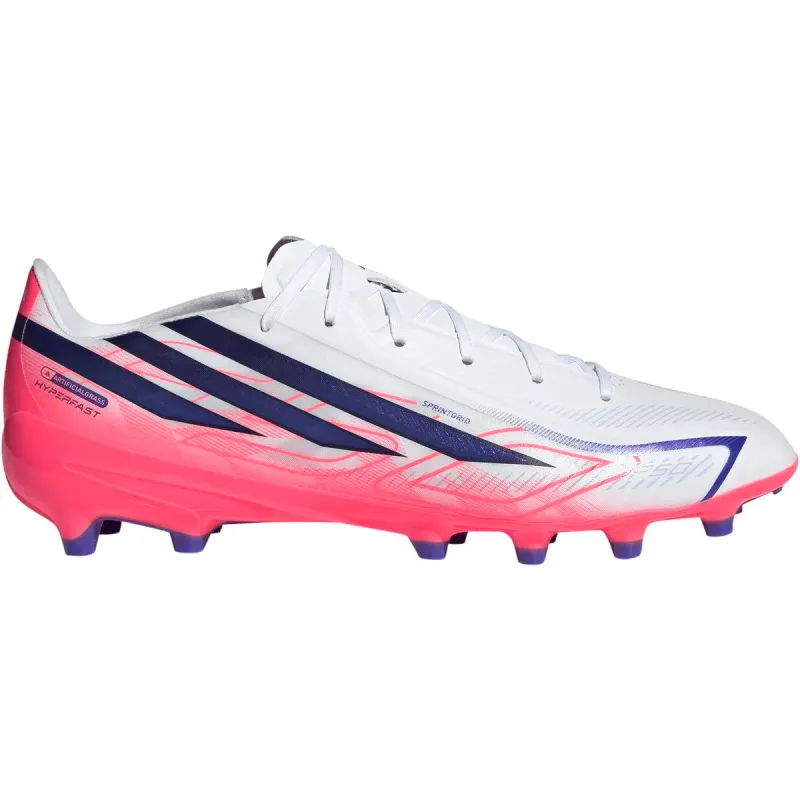 Adidas F50 Hyperfast League AG Football Boots, White (HP7167)