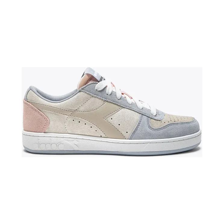 Diadora Magic Basket Low Suede Grey Pink Beige (501.179014_D0670)