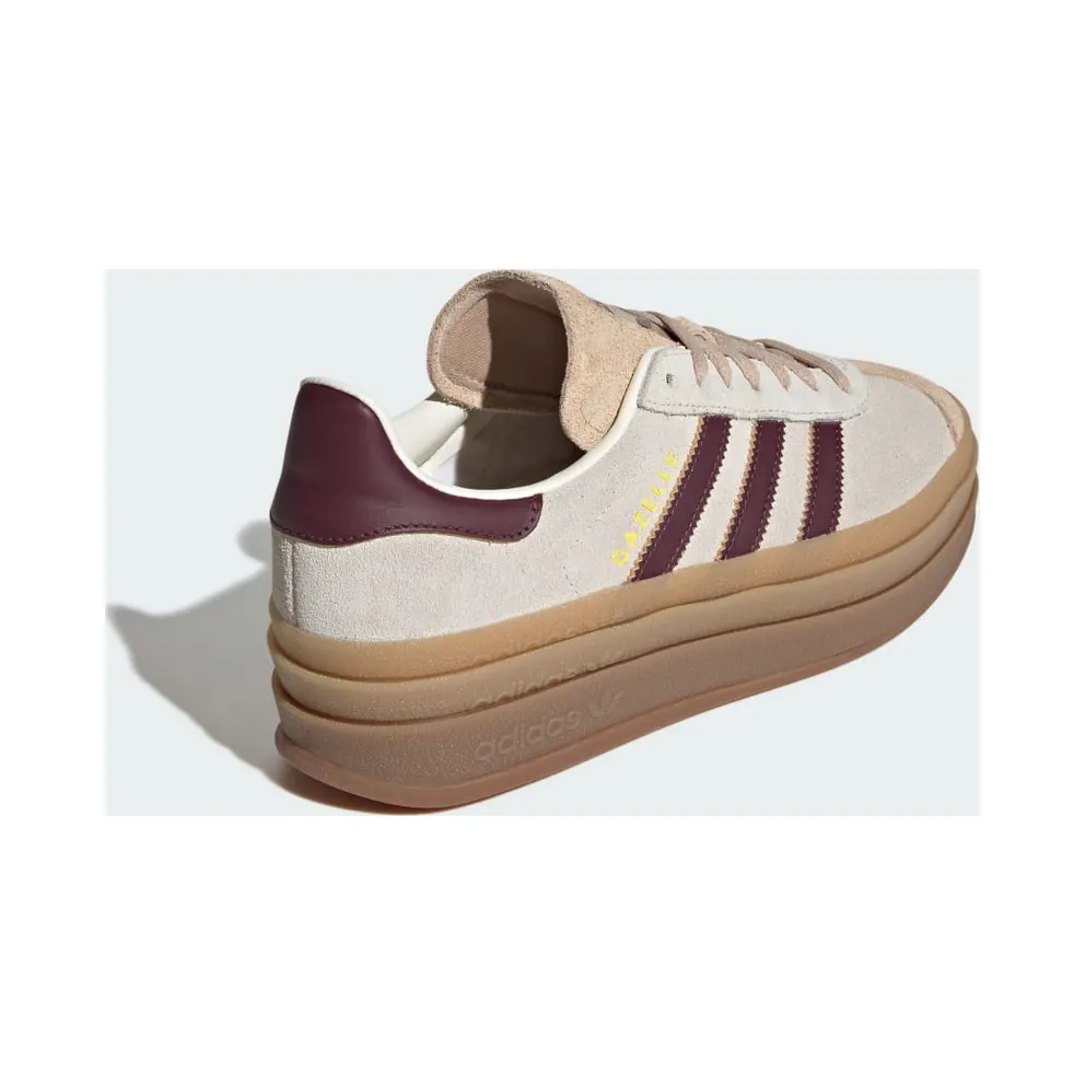 Adidas Gazelle Bold Cream White / Maroon / Magic Beige (JQ5127)