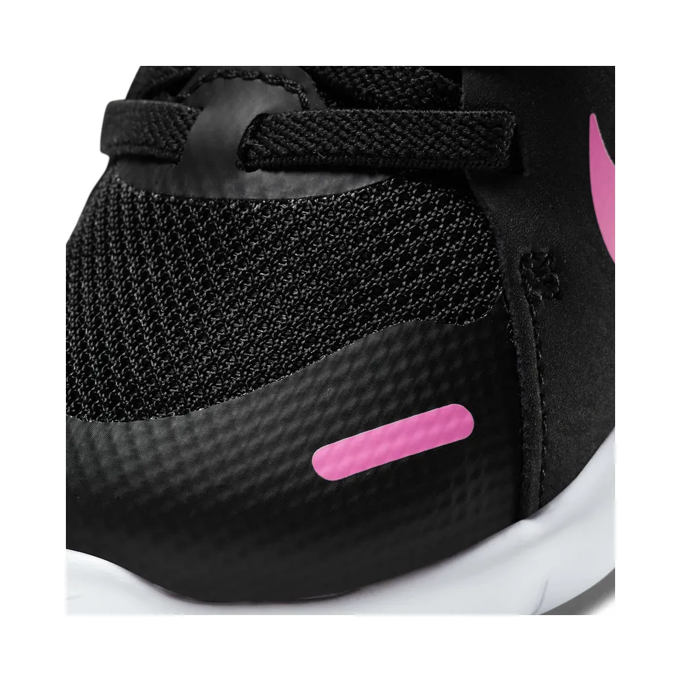 Nike Flex Contact 4 Black Pink Glow (TD) Black/White/Anthracite (CJ2073-002)