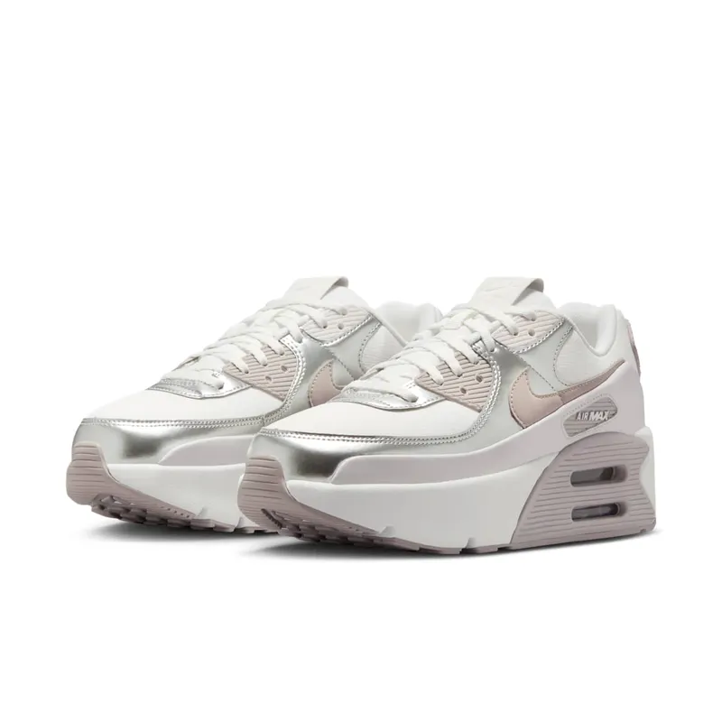 Nike Air Max 90 LV8 “Vast Grey Metallic Platinum” (IB0170-101)