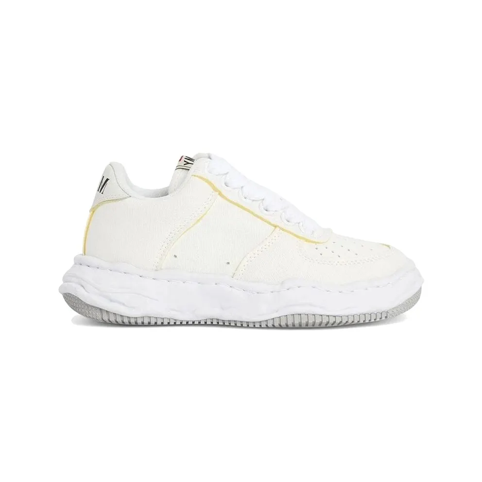 Maison Mihara Yasuhiro Wayne OG Sole Canvas Low White Canvas Sponge (A14FW731-WHT)