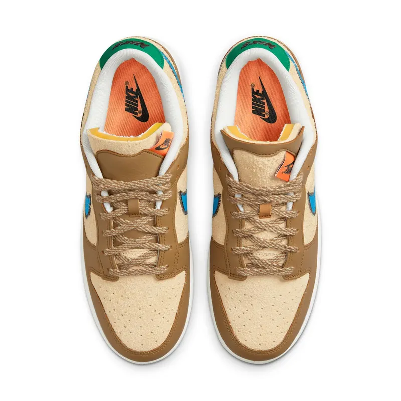 Nike x Size? Dunk Low – “Brown / Blue / Rattan” (DO6712-200)