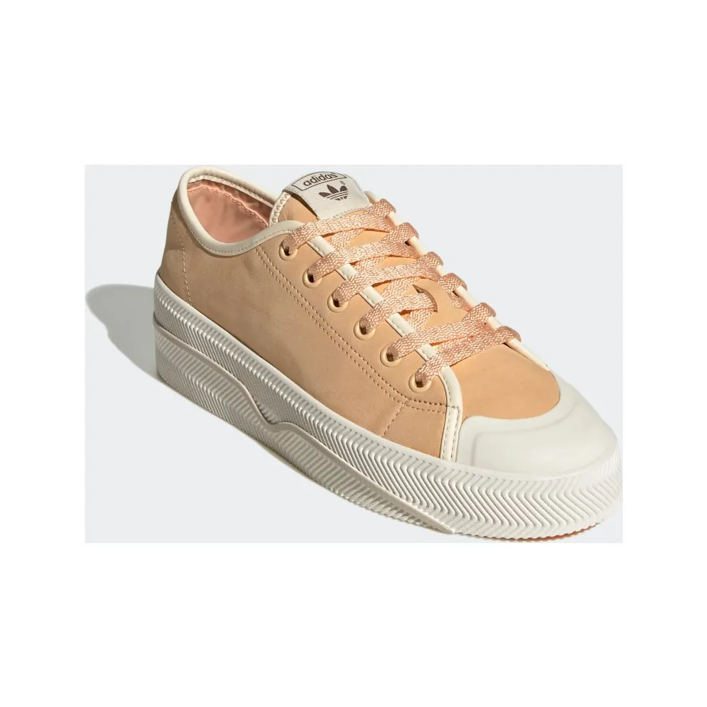 Adidas Nizza 2 Low Leather Glow Orange / Ecru Tint / Core White (GX7314)