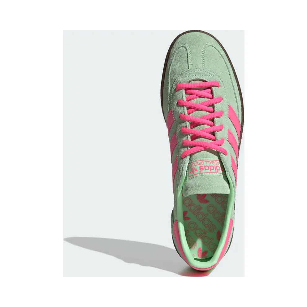 adidas Spezial Handball Shoes Semi Green Spark / Lucid Pink / Gum (IH7498)