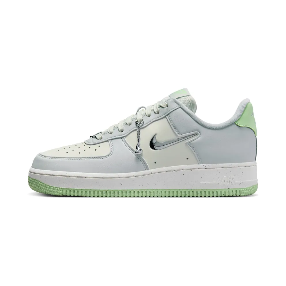 Nike Air Force 1 Low ’07 SE Next Nature Sea Glass Vapor Green Liquid Metal (FN8540-001)