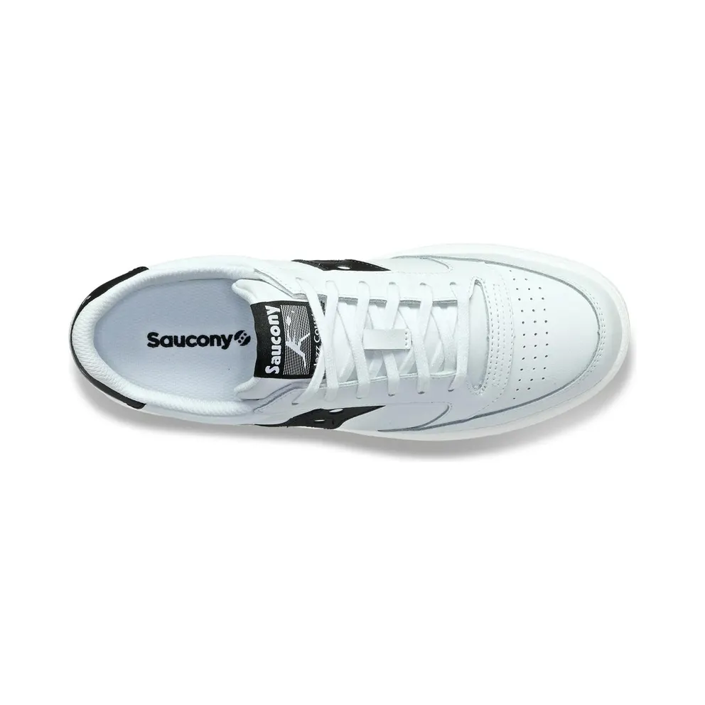 Saucony Jazz Court PU White Black (S70759-1)
