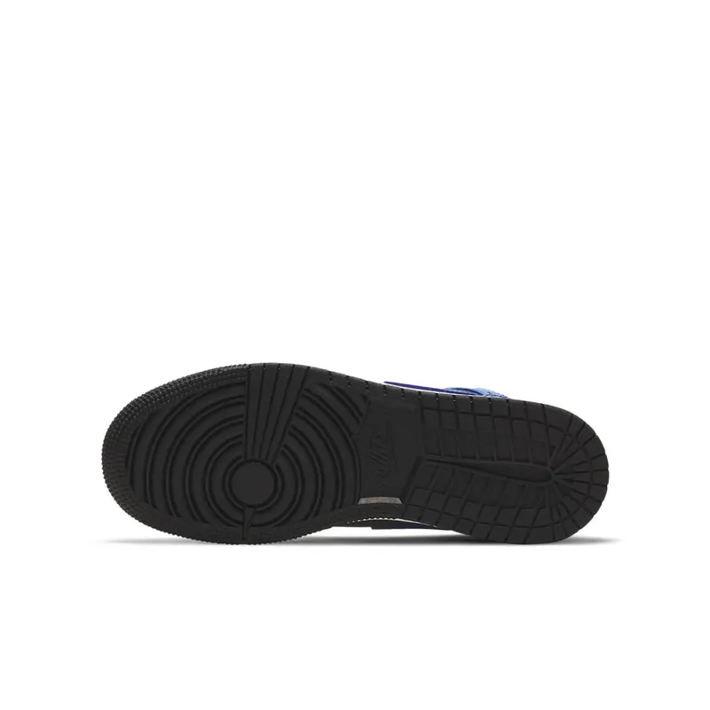 Jordan 1 Mid Hyper Royal (GS) Black/Hyper Royal/White (554725-077)