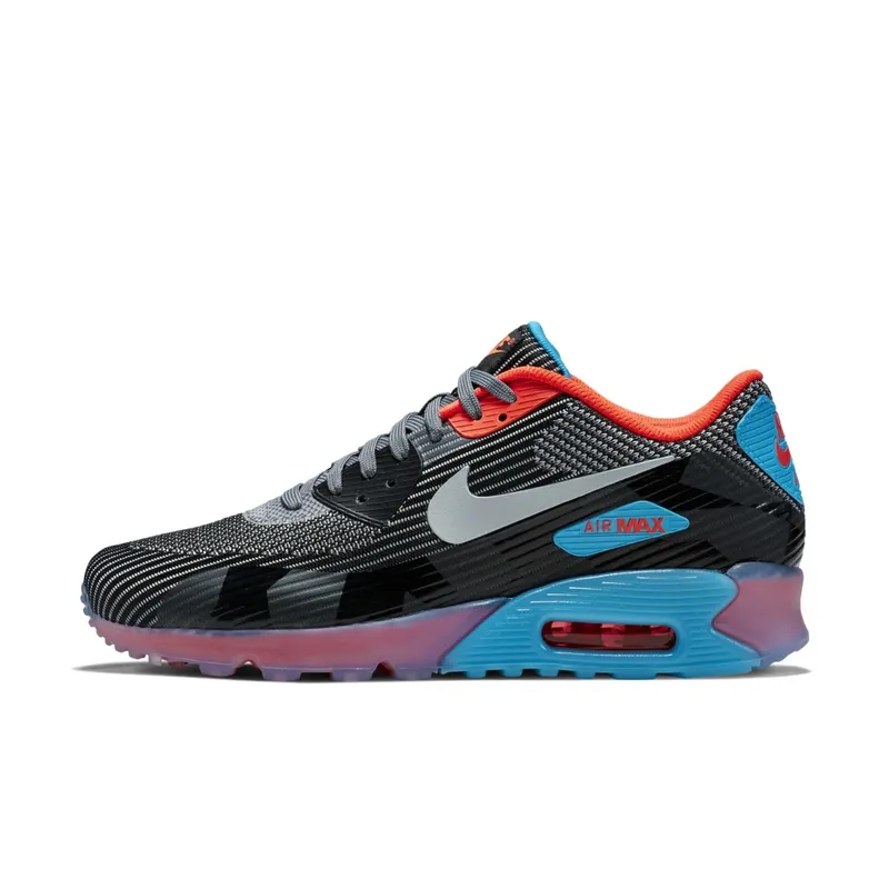 Nike Air Max 90 KJCRD Ice Dark Grey/Wolf Grey-Black-Blue Lagoon (744553-001)