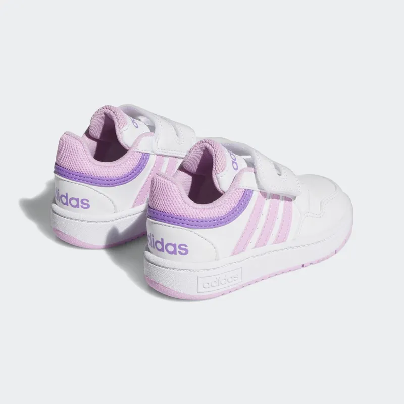 adidas Hoops Cloud White / Bliss Lilac / Violet Fusion (IF7734)