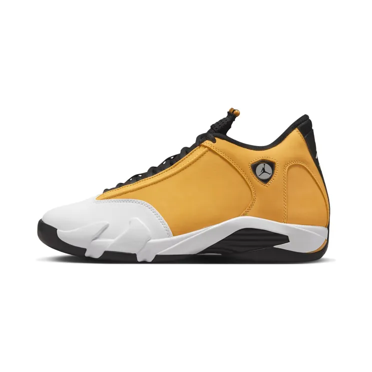 Air Jordan 14 Retro Light Ginger/Wit/Zwart (487471-701)