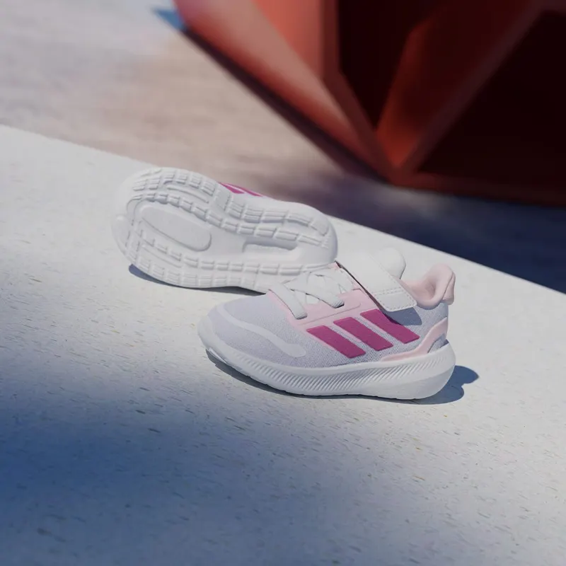 Adidas Runfalcon 5 Kids Cloud White / Clear Pink / Grey Two (JP9409)