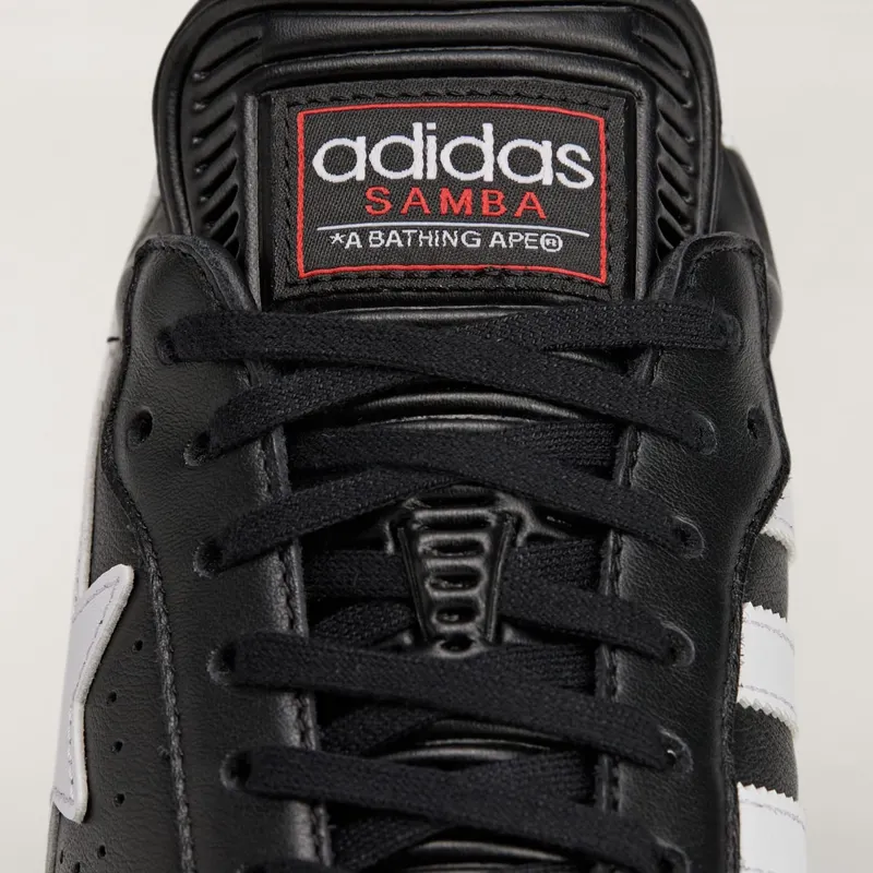 Adidas Samba “Bape – Black White” (JR9246)