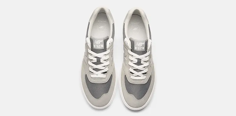New Balance Numeric 574 Vulc Grey White (NM574VGY)