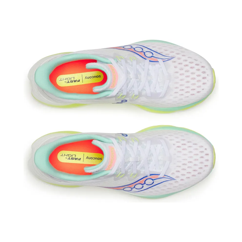 SAUCONY Kinvara 16 “White / Tart” (S101473-1009)