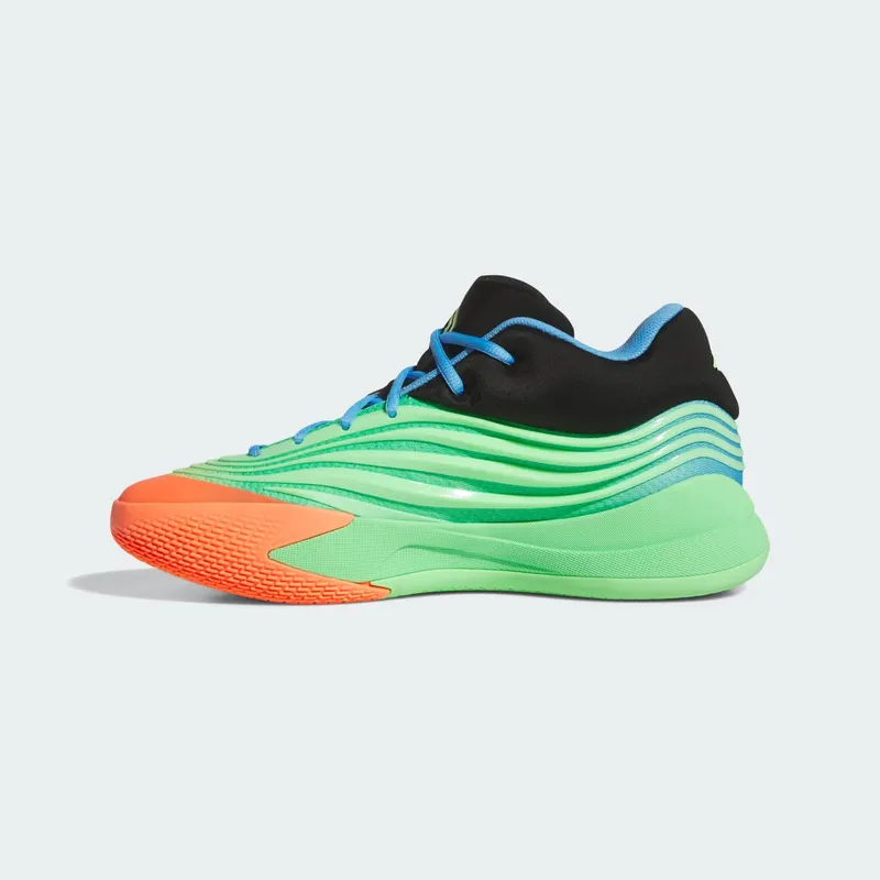 Adidas Dame X Lime Burst / Signal Coral / Blue Burst (KI5949)