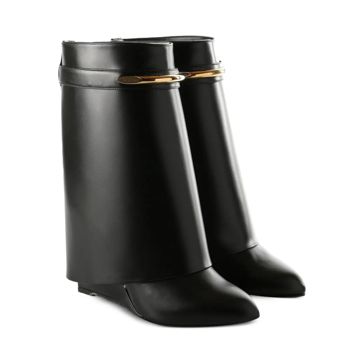 Givenchy Shark Pinch Ankle Boots Black (BE605LE1J7-001) (2)