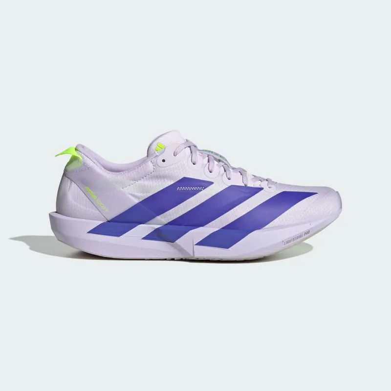 Adidas Adizero Adios 9 Running Shoes Purple Tint / Solar Purple / Signal Green (KI5698)