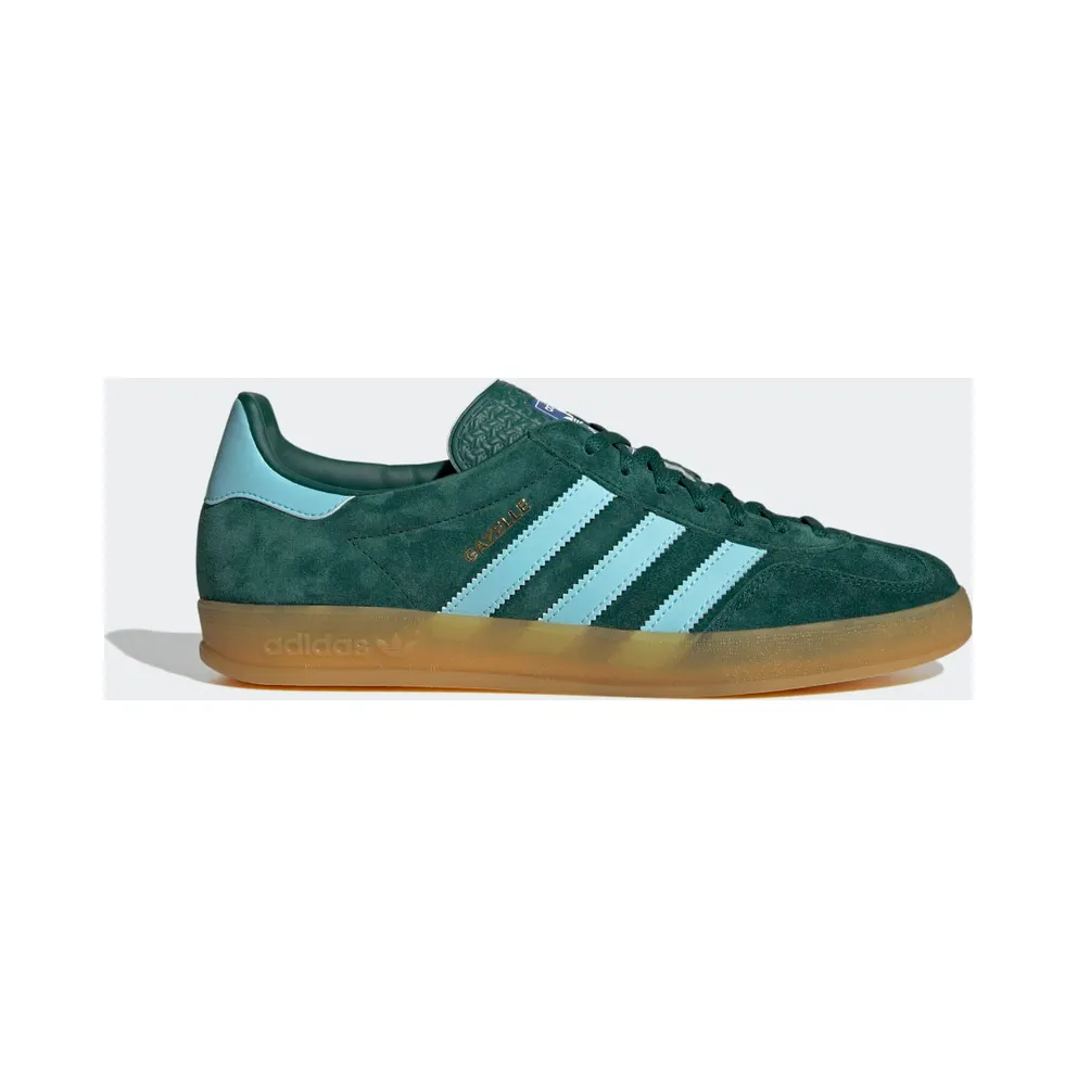 Adidas Gazelle Indoor Collegiate Green / Hazy Sky / Victory Gold (IG9979)