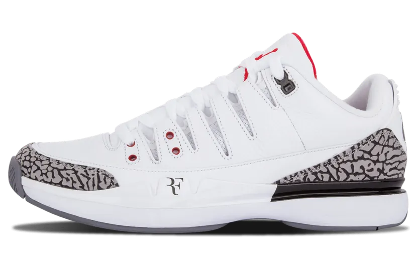 Nike Zoom Vapor AJ3 White Cement
