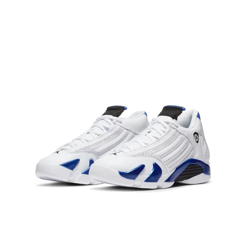 Jordan 14 Retro White Hyper Royal (GS) White/Black-Hyper Royal (487524-104)