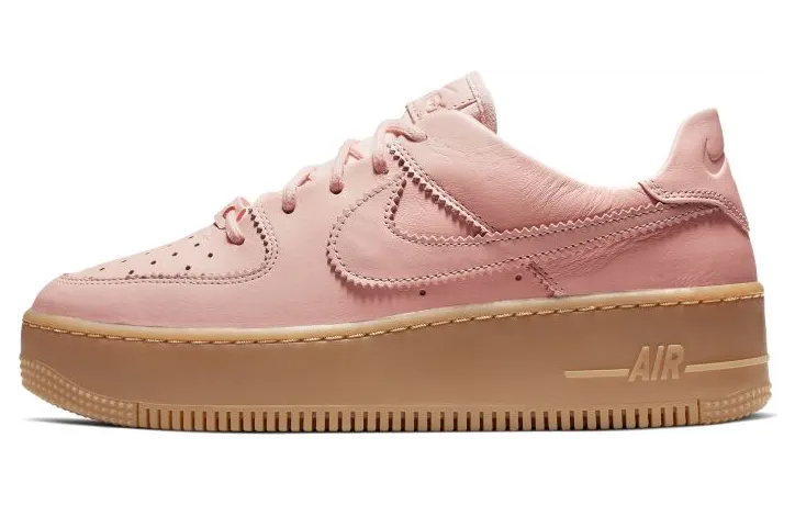 Nike Air Force 1 Sage Low ‘Coral Gum’ Washed Coral/Gum Light Brown-White-Washed Coral (AR5409-600)