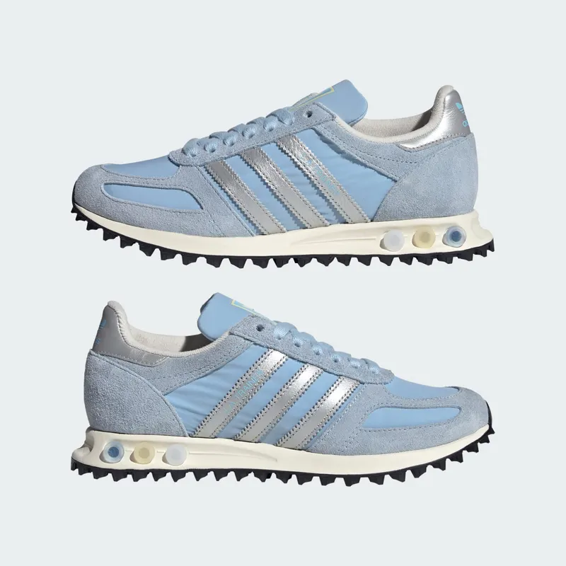Adidas LA TRAINER OG Shoes Clear Sky / Silver Metallic / Cream White (KK4495)