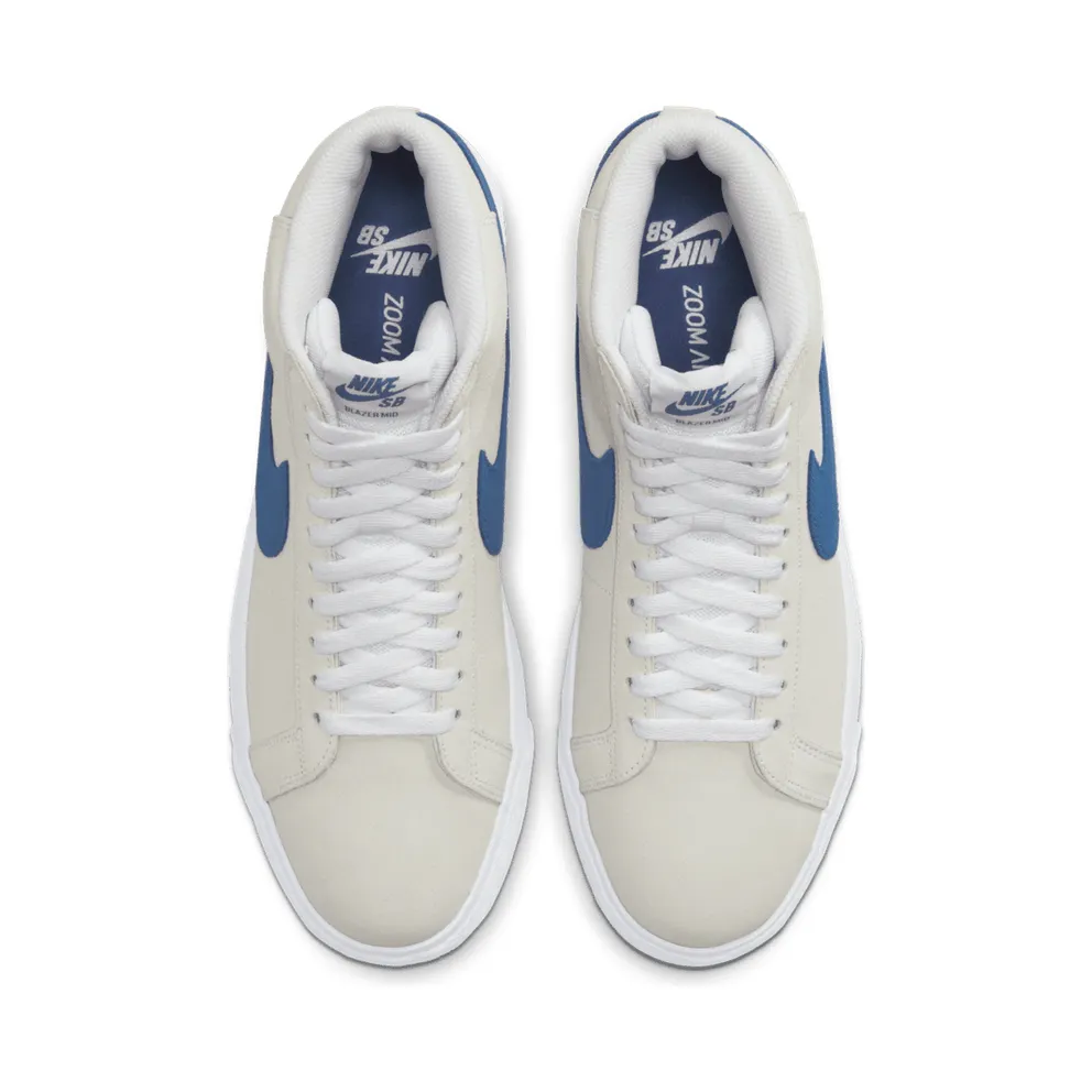 Nike SB Zoom Blazer Mid White Team Royal White/White-Cerulean-Team Royal (864349-104)
