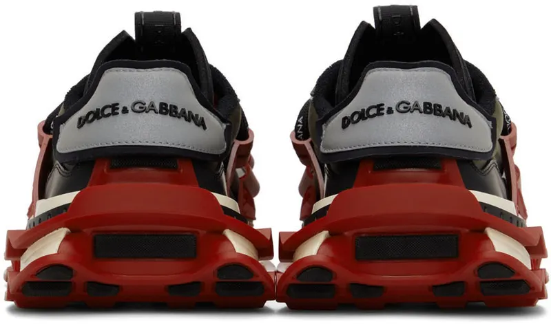 Dolce & Gabbana Red & Green Militare Space (CS1963 AQ717)